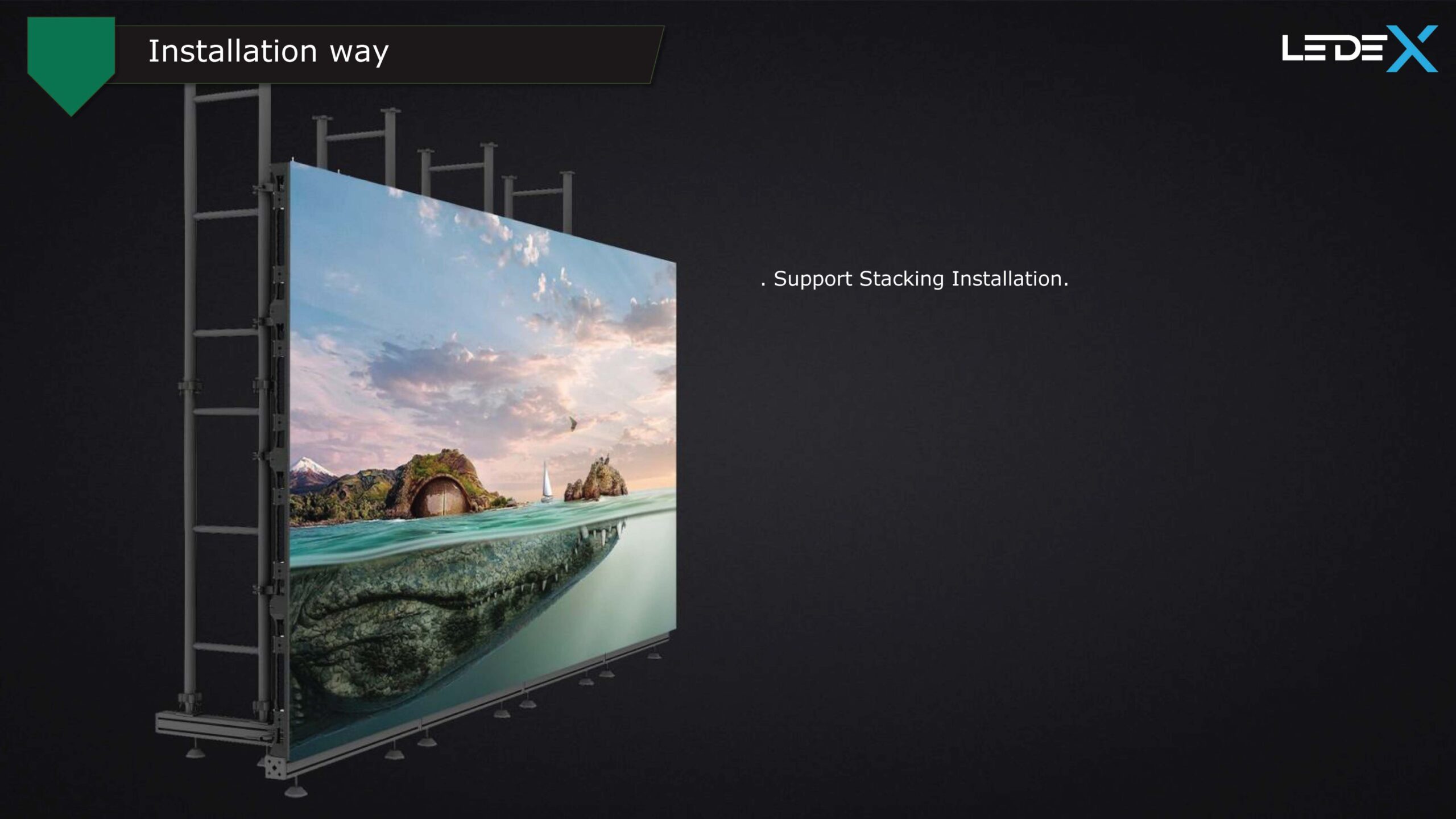 Rental Led Display BLACK 09